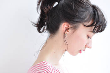 ミディアムアレンジでモテかわな髪型をセルフで簡単にできちゃう方法 Hair