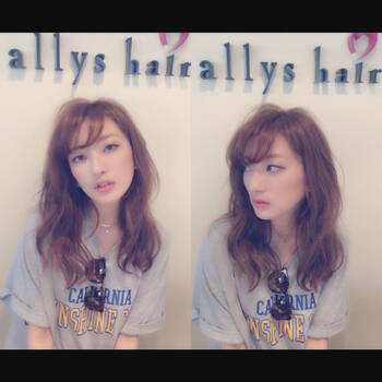 前髪は 横流しで抜け感を 最旬アレンジで色っぽく変わる Hair