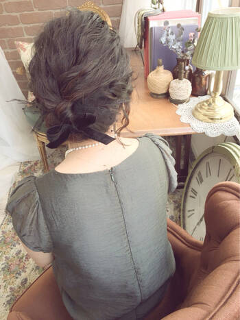 髪の毛はショートでもアレンジできる ショートにみえない ゴージャスアレンジ Hair