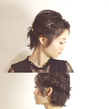 いつものボブがすてきに見違える すぐに試したい簡単アレンジ集 Hair いつものボブがすてきに見違える すぐに試したい簡単アレンジ集 Hair