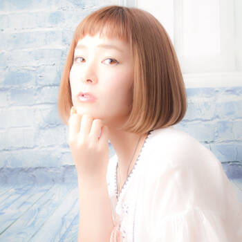 レングス別 前髪ぱっつんヘアカタログ 芸能人も取り入れる個性髪 Hair