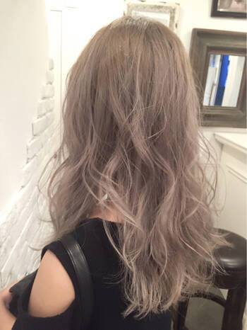 ピンクアッシュで色っぽくて女性らしいヘアスタイルまとめ Hair