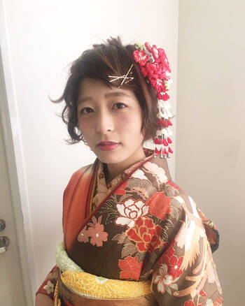 レングス別 自分で簡単にできる 着物に合わせる髪型 Hair レングス別 自分で簡単にできる 着物に合わせる髪型 Hair