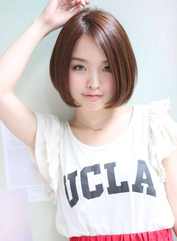 丸顔を生かしたヘアスタイル レングス別でみつけよう Hair