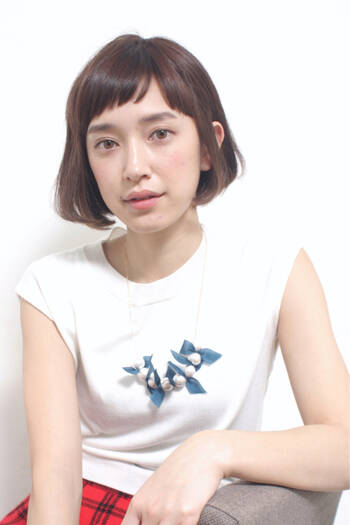 大人気 眉上バングで愛されガールになろう Hair