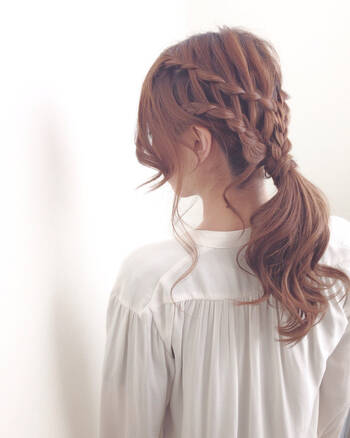 手順付き ウォーターフォールでいつものアレンジをランクup Hair 手順付き ウォーターフォールでいつものアレンジをランクup Hair