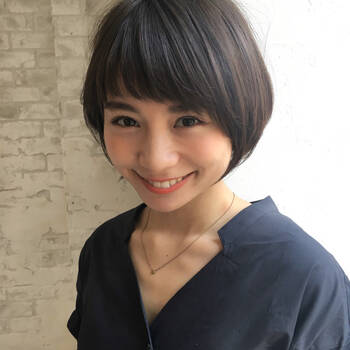 スタイル別 黒髪ボブに似合う前髪パターンをチェック Hair