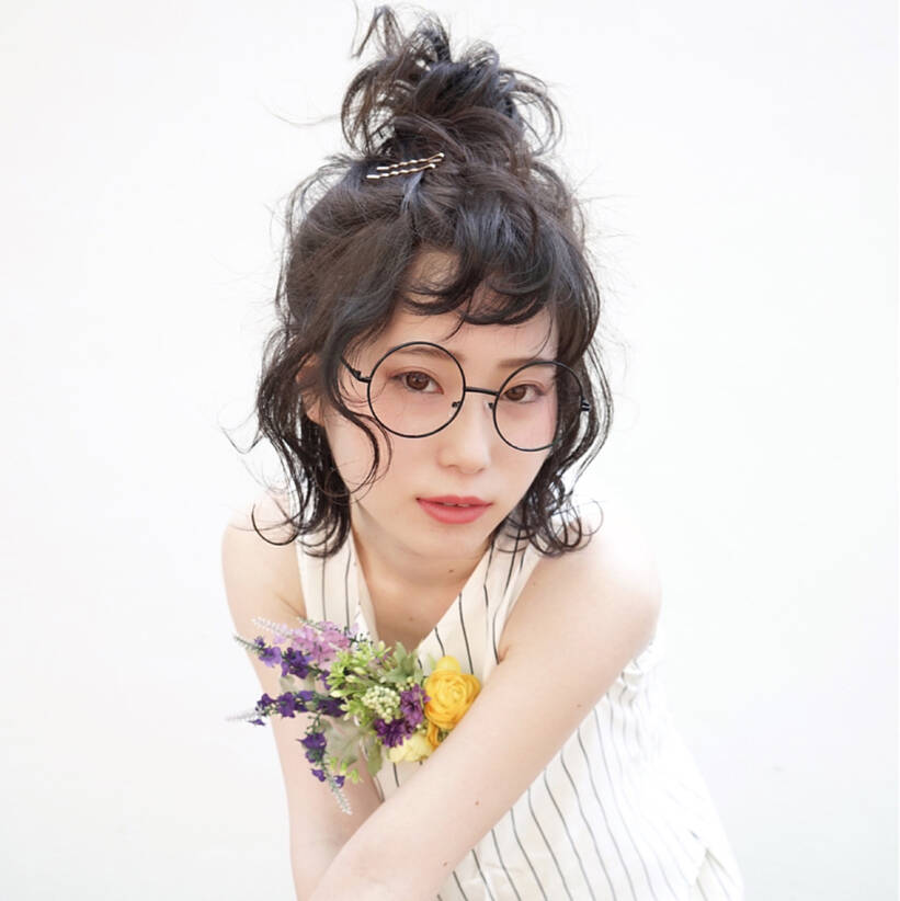 結婚式髪型 ボブでもできる華やかアレンジ 自分でもできるヘアセット Hair