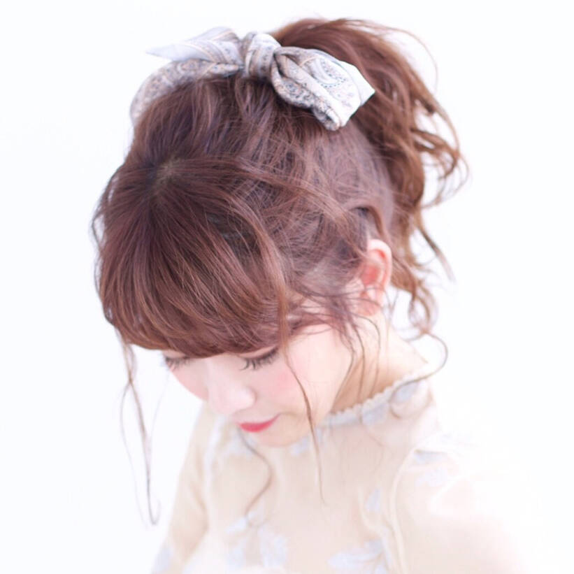 解説付き ヘアアレンジで簡単に可愛く大変身 ミディアムさんのヘアアレンジ Hair