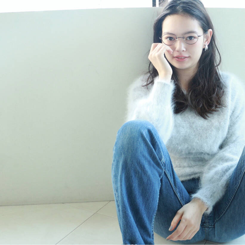 視力が良くても試したい メガネ女子をすてきに格上げする前髪10選 Hair