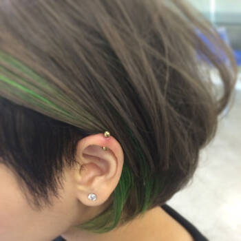 ショートにはハイライトカラー適役 入れ方 黒髪さんにも似合う髪型をご紹介 Hair