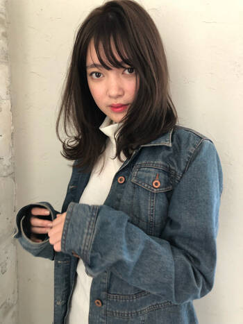 ミディアムヘア 毛先パーマで愛され女子になっちゃおう Hair