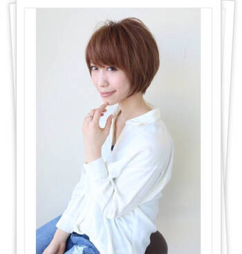 茶髪ショートで カジュアルにモテ髪女性を目指しちゃおう Hair