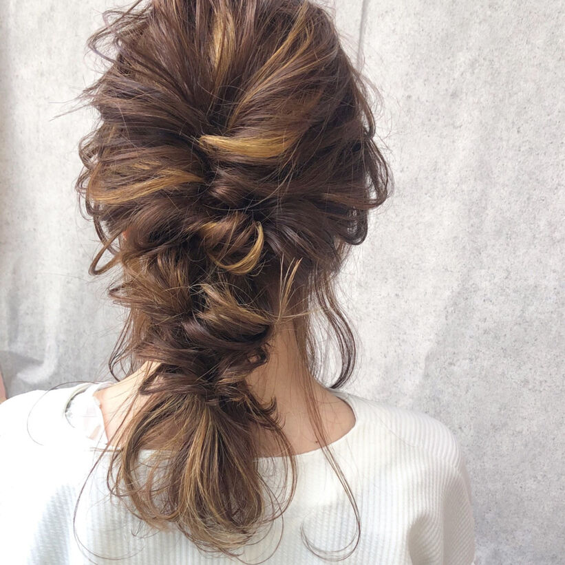 髪型 アレンジ 簡単