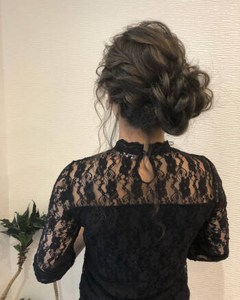 今っぽアップアレンジはルーズさが 可愛い のヒケツ Hair