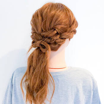 高め 低めまで勢ぞろい 気分で変えるポニーテールbook Hair