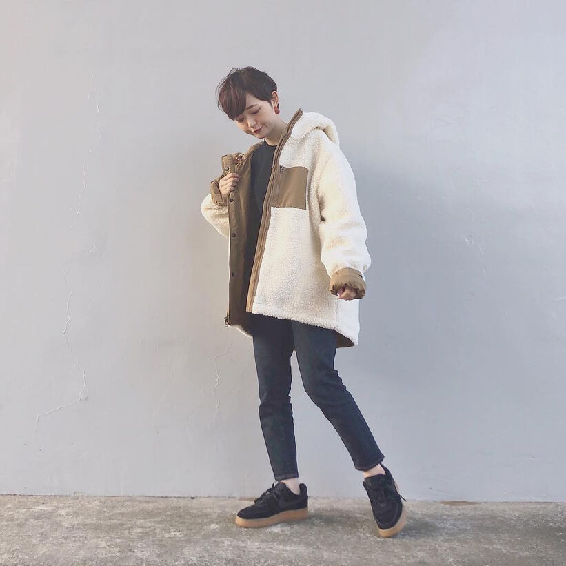 だぼっとしたビッグシルエットなお洋服が旬 冬のおしゃれな着こなし術 Hair