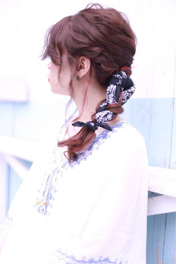 簡単なのにこのクオリティー ダサくないおしゃれ女子の三つ編みヘアアレンジ Hair