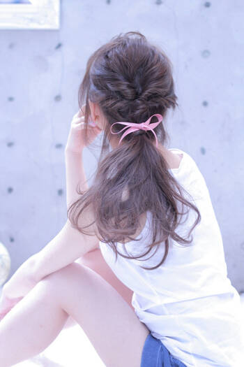 一生に一度だから成人式専用リボンヘアを 好きなものを詰め込んでみて Hair