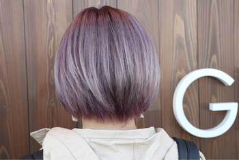 人気だけどどんな色 透明感あふれるラベンダーカラーに染めたい Hair
