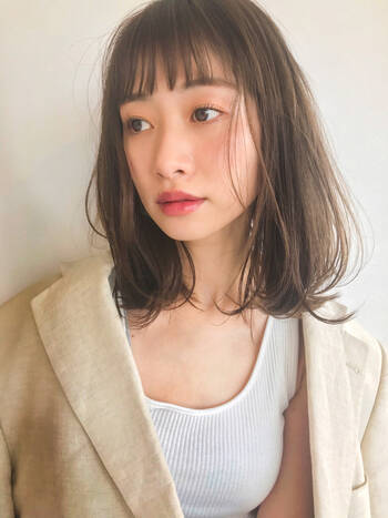 前髪は短めで垢抜ける ショート ロングまでの短め前髪ヘア15 Hair 前髪は短めで垢抜ける ショート ロングまでの短め前髪ヘア15 Hair
