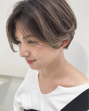 自分のこだわりも 旬ショートヘアで垢抜けヘアを装って Hair