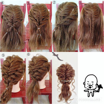 フィッシュボーンで髪型をおしゃれに大変身 大人も挑戦できるアレンジ集 Hair