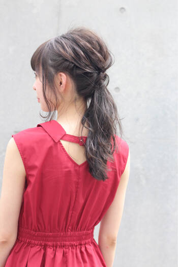 ゆるふわポニーテールはパパッと簡単に やり方12選 Hair