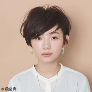 前髪長めの大人ショートヘアでカッコカワイイを目指そう Hair