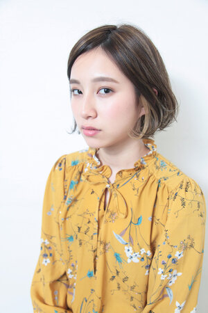 ボブ アレンジ編 センターパートでイメチェン 小顔ゲット Hair