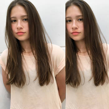 ストレートロングヘアで髪型美人になっちゃおう Hair ストレートロングヘアで髪型美人になっちゃおう Hair