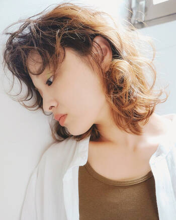 ミディアム デジタルパーマで大人っぽい女性になろう Hair