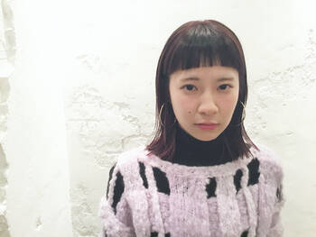 前髪や毛先をぱっつんに ミディアムスタイル アレンジ10選 Hair