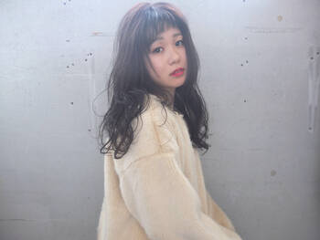 セミロング デジタルパーマは毎朝セット楽チンで女度上昇 Hair