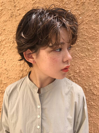 マッシュショートはパーマで今っぽく こなれヘアスタイル10選 Hair