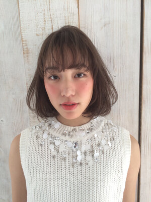 面長さん向けおすすめボブで気になる悩みを髪型でカバー Hair