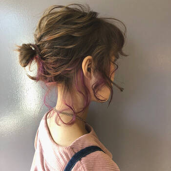 インナーカラー セルフで今すぐおしゃれな髪色を手に入れよう Hair