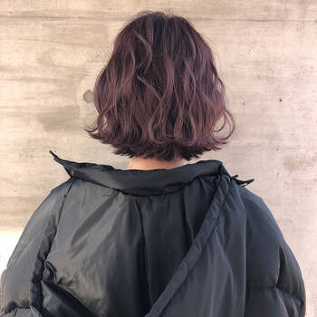 春夏はピンクアッシュヘアカラー 暗めも色落ちも楽しめるっ Hair