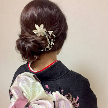 着物での簡単ヘアアレンジ いつもとひと味違うオシャレを楽しもう Hair