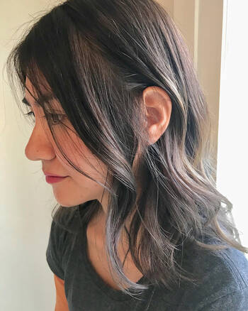 18ssは暗めアッシュグレージュで色気と透明感を忍ばせて Hair