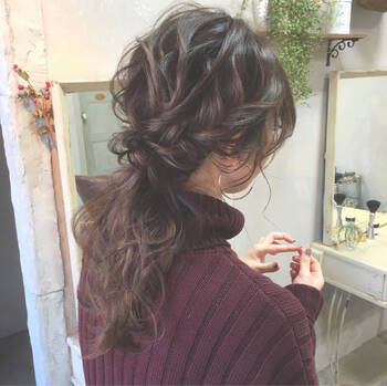 ロングの特権 巻き髪種類の引き出しが増える やり方 アレンジまで Hair