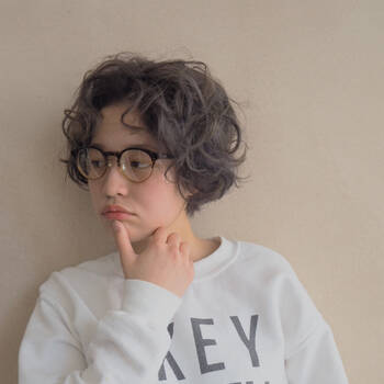 ショートカットにパーマを してモテ 100間違いなし Hair