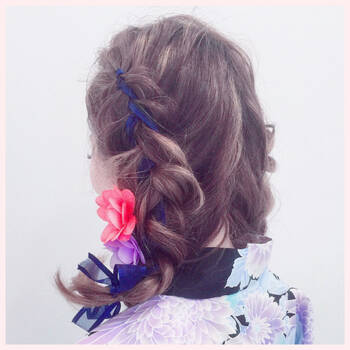 夏祭り向けヘアアレンジにチャレンジ 自分でもできる髪型 Hair