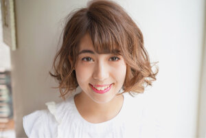 パーマ ショートボブでとびきりオシャレに見違える Hair