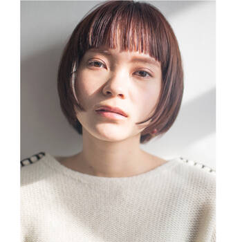 ショートマッシュボブでモテヘアへ テイスト別 攻め ヘアカタログ Hair