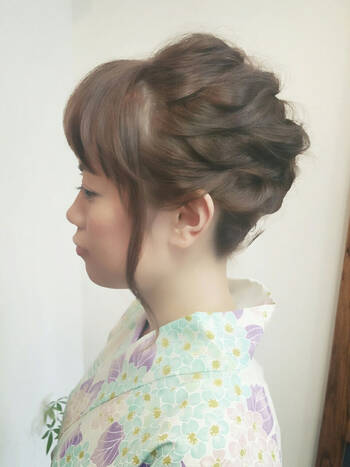 特別な日の簡単浴衣ヘアアレンジ 大人っぽさを手に入れて Hair