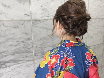 浴衣に似合うヘアアレンジで女度ワンランクupさせよう Hair