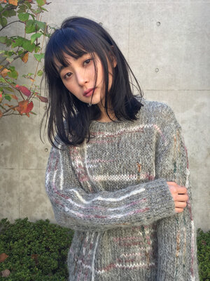 黒髪ストレート ミディアムでモテ度を高めよう Hair