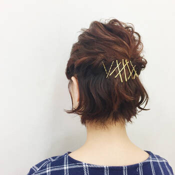 ショートの結婚式ヘアアレンジ もう悩まない Hair