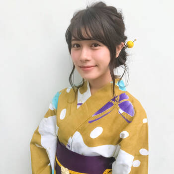ミディアムさん向け 浴衣ヘアは色っぽくキメる Hair